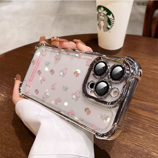 Ốp điện thoại hình hoa thơm 3 in1 cho OPPO K12X K9S K12 K12S K13 Turbo Vỏ bảo vệ mềm chống rơi