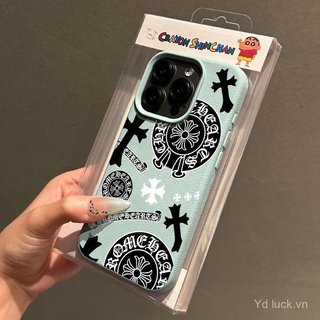 Xu hướng thời trang Cross Mark Họa tiết da giả độc đáo Vỏ bảo vệ bán chạy Thích hợp cho iPhone 16 14promax 15pro 12pro 17 13 11 16plus Vỏ điện thoại chống sốc 17promax 17pro 16pro