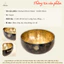 Chuông xoay Fullmoon Nepal Golden Black cao cấp - Chuông Xoay Nepal - Chuông Xoay Tây Tạng -CXNP241
