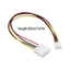 Bộ nguồn PCF * 4Pin sang cáp chuyển đổi ổ đĩa mềm PC Big 4p Nhỏ 4p