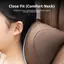 Gối cổ ô tô YRBWD, Gối tựa đầu ghế ô tô mềm mại Memory Foam, Vỏ thoáng khí đa năng tiện dụng Đệm tựa cổ bằng da Nội thất ô tô