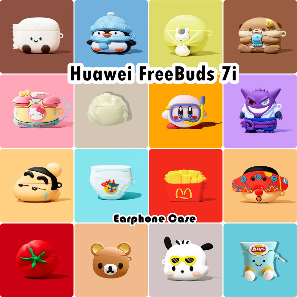[Ngôi sao tương lai] Dành cho Huawei FreeBuds 7i Vỏ tai nghe silicon mềm mô phỏng hoạt hình NO.2