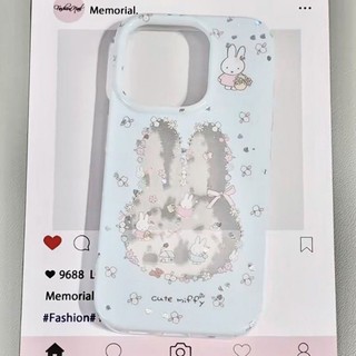 Vỏ Bling Lấp Lánh Hàn Quốc Dễ Thương Cho iPhone 11 16 15 14 13 12 Pro Xs Max XR X 7 8 Plus Ốp Lưng TPU Mềm Ốp Lưng Điện Thoại Vỏ Bảo Vệ HD Clear Cover