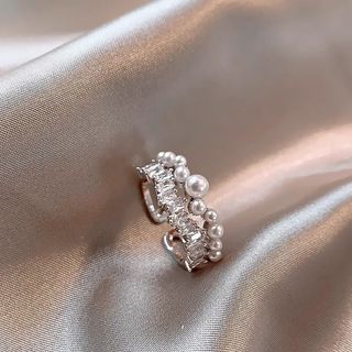 Nhẫn Ngọc Trai Bạc Sterling Cho Bé Gái, Sang Trọng, Phù Hợp Làm Quà Tặng Ngày Lễ Tình Nhân