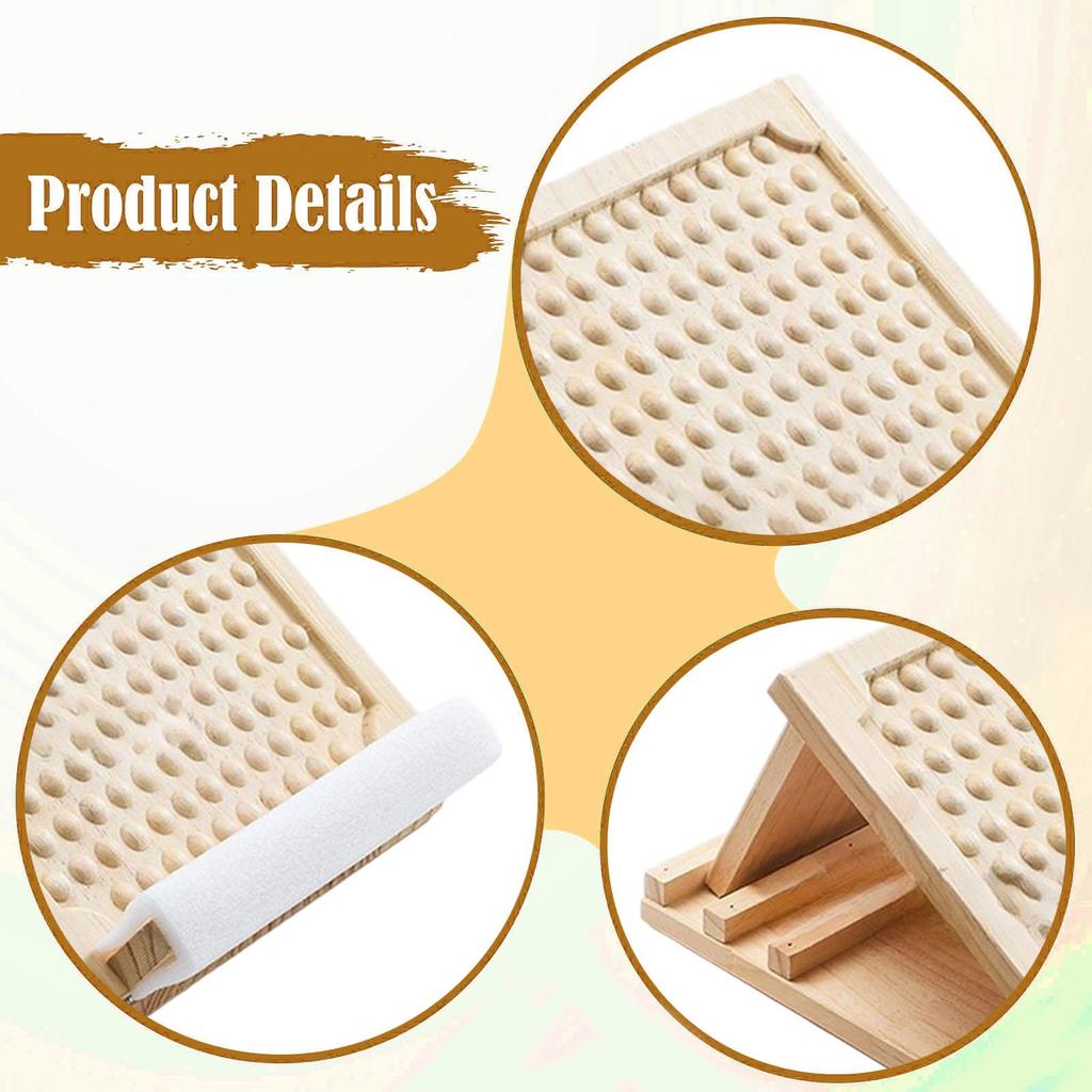 Gỗ incline ban chân chống trơn trượt - Tập luyện tại nhà cho bắp chân và squats