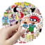 Bộ 50 Powerpuff Girls Season Tom Và Jerry Hoạt Hình Graffiti Dán Chống Thấm Nước Quà Tặng Giáng Sinh