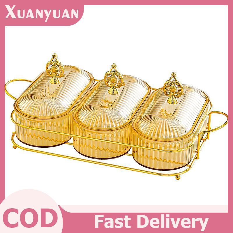 XUAN 2 / 3 Tầng Bát Trái Cây Khay Phục Vụ Bộ Buffet Trái Cây Khô Salad Khay Có Giá Phục Vụ Khay Cho Đảng VN