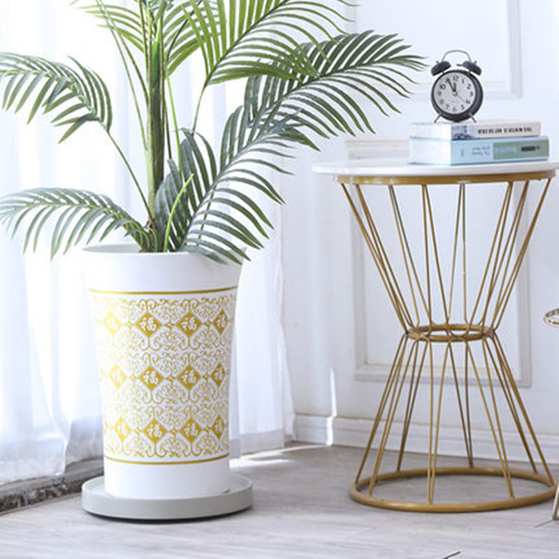 Nhựa Có Thể Tháo Rời Hoa Khay Con Lăn Bánh Xe Đa Năng Khay Hoa Khay Đế Khung Xe Khay Nước Có Ròng Rọc TKSY