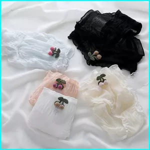 Quần Lót Nữ Kem Bọt Ren Mỏng Ôm Eo - Cotton - Phù Hợp Bé Gái | Bán Buôn