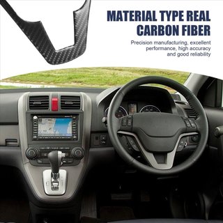 Cho-V 2007-2011 Mềm Sợi Carbon 3D Miếng Dán Vô Lăng Bảng Bao Khung Viền Nội Thất Ô Tô Phụ Kiện
