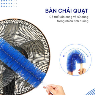 Chổi Lau Quạt, Lau Quần Áo, Phủi Bụi, Cọ Rửa Xe Máy - Chổi Quét Bụi Làm Sạch Góc Chết Cho Quạt sofa - SUNND