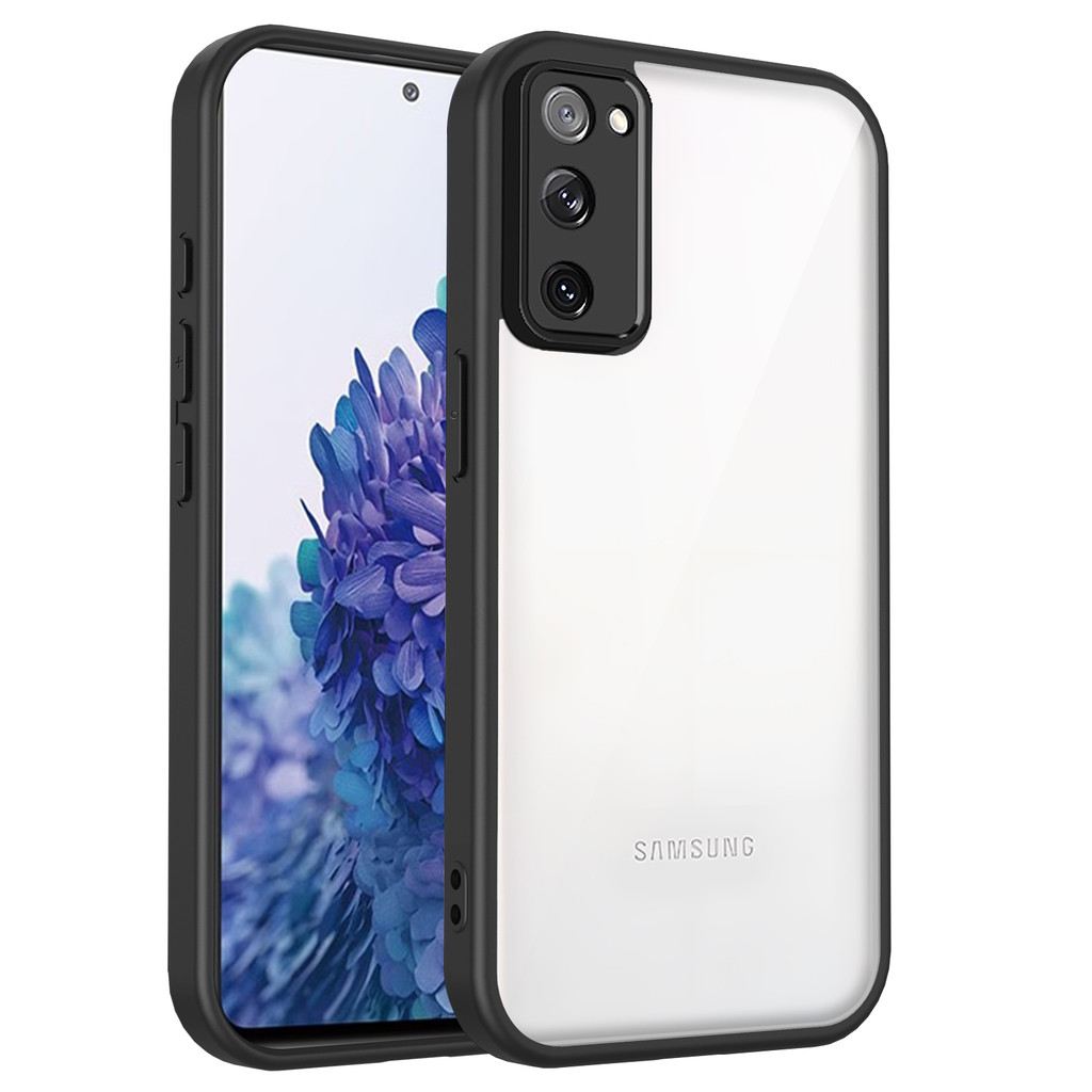 Ốp lưng Samsung S20 FE Vỏ trong suốt mờ thời trang cho Ốp điện thoại Samsung Galaxy S20 FE 5G