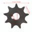 Bánh xích động cơ, Bánh xích xích thép 428 9T, Bánh răng bánh xích bên trong màu đen bền 11mm 41 × 7mm cho xe tay ga điện chuỗi con lăn động cơ Z2 Z3