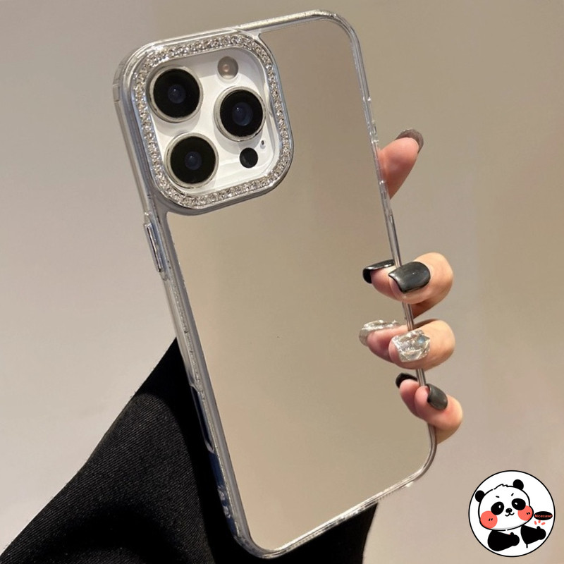 Khung máy ảnh kim cương sáng bóng Vỏ điện thoại Mirro cho Huawei Nova 14 13 13i 12 12i 11 11i 10 Youth 9 8 7 Pro Ultra SE Y91 Y73 Y72 4G 5G Vỏ mềm đơn giản sang trọng dễ thương