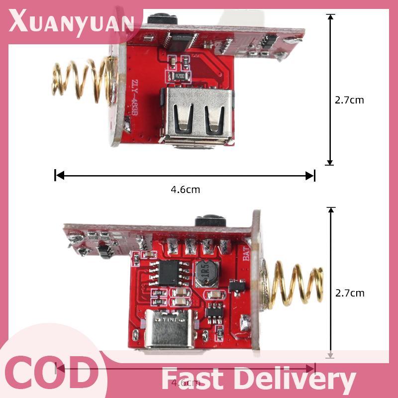 Bộ Điều Khiển Mạch Đèn Pin Câu Cá, Hiển Thị Sạc & Xả, Phù Hợp Cho Việt Nam