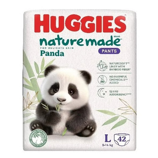 ( Sẵn size L/XXL) Tã quần Huggies Nature Made Panda đủ size cho bé size m56/L42/XL36/XXL22 - THẢO NHI KID