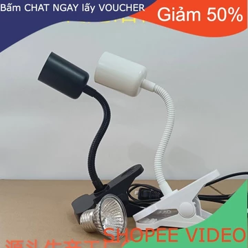 (Ship2tuan) Giá đỡ đèn vật nuôi leo núi Giá đỡ đèn sưởi ấm cho thú cưng Giá đỡ đèn lưng Rùa Giá đỡ đèn bò sát ngắn Kẹp đ
