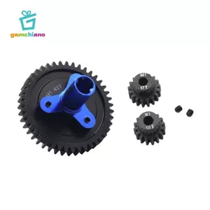 Gamchiano Bộ Ba Bánh Răng Spur Kim Loại Cho RC Dép Clutch M1 Tương Thích Với Nhiều Mẫu
