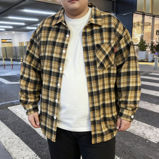 Cardigan nam oversized Nhật Bản, chất liệu flanel sọc kẻ, áo dài tay thoáng mát