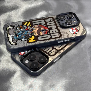 ốp lưng iphone Cơ khí Mario Cho Iphone 17 Iphone 7 xs xr 11 12 13 14 15 16 Pro Max Plus