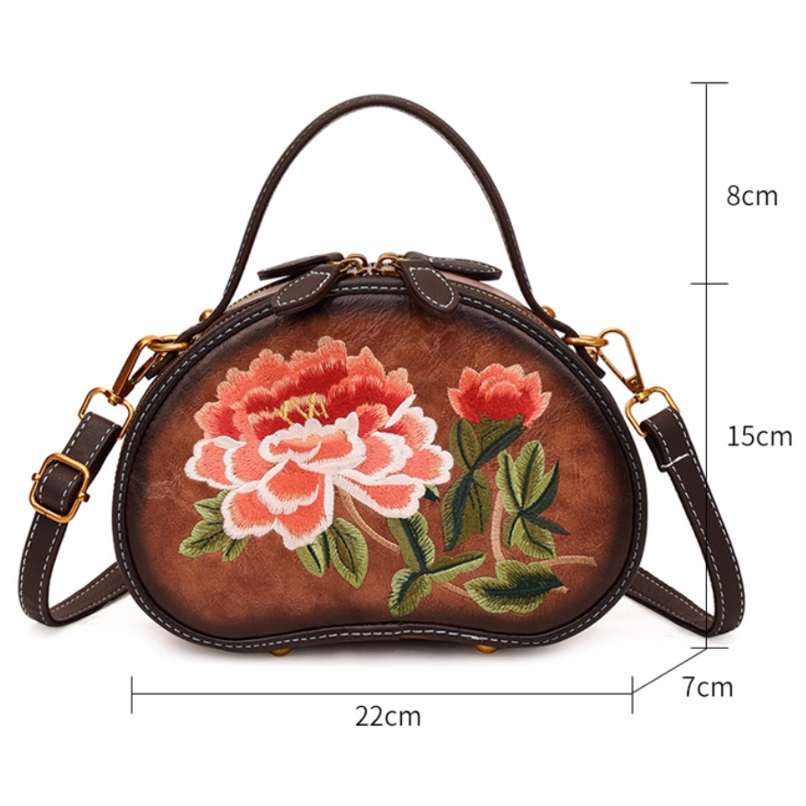 Phong Cách Trung Hoa Thêu Túi Xách Nữ Phong Cách Mới Túi Đeo Vai Phong Cách Trung Hoa Mới Túi Mẹ Messenger Túi Nhỏ