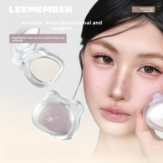 LEEMBER Highlight High Gloss Matte Contour Powder Modification Shadow Ba Chiều Tự Nhiên Làm Nổi Bật Bảng Phác Thảo Thân Thiện Với Người Mới Bắt Đầu Trang Điểm Mặt