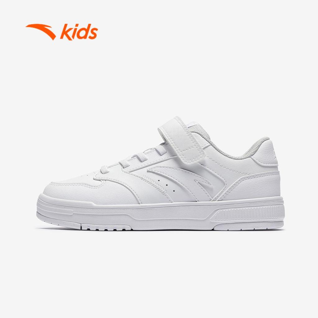 ANTA Kids Sneaker Giày Thời Trang Đế Bằng UNISEX Cho Bé 3325D8008S.Phù Hợp Bé Trai và Bé Gái, Nhẹ, Hạn Chế Trơn Trượt