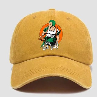 Mũ Bóng Chày One Piece Luffy Phong Cách Vintage, Thoáng Khí Và Chống Nắng, Perfect Làm Quà Tặng