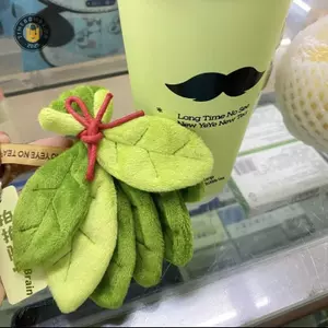 {TB & Bag} 1 Chiếc Mặt Dây Chuyền Sang Trọng Lá Bưởi Để Giải Phóng Xấu May Mắn Trang Trí Phòng Ngủ Nhà Quyến Rũ Móc Khóa Ô Tô Quà Tặng Sinh Nhật.