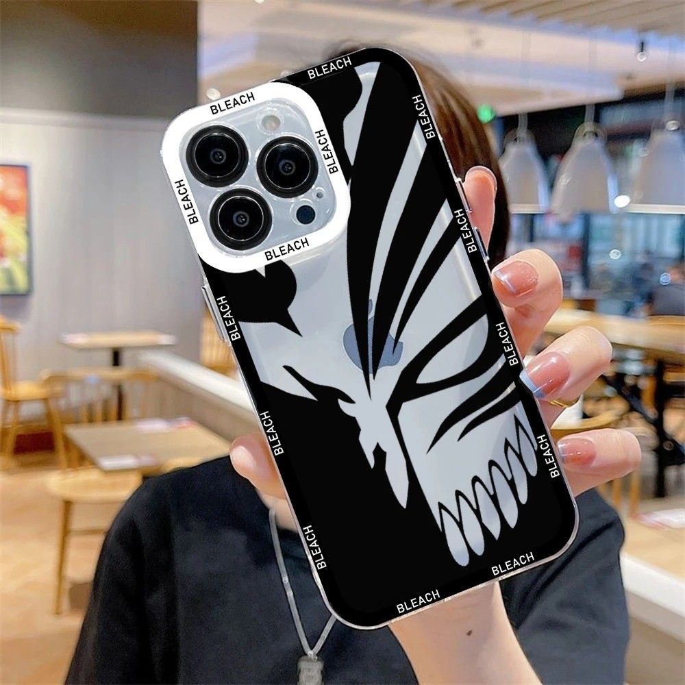 Ốp Điện Thoại Anime BLEACH Cho Samsung Galaxy A06 A07 A05 A05S A14 A15 A33 A73 A34 A35 A12 A7 2018 Anime hero Silicone Mềm Hoạt Hình Trong Suốt