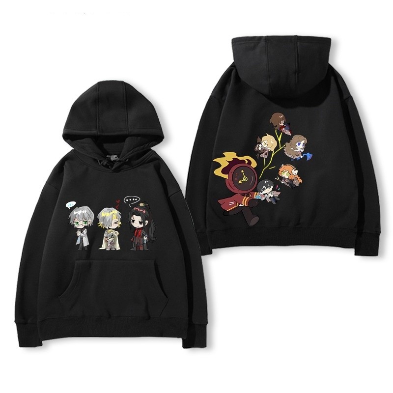 BS1 Limbus Company trò chơi Áo Hoodie Anime Áo Unisex Dài Tay Top SB1