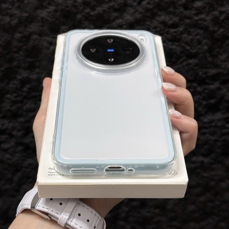 Màu sắc tương phản Hai trong một cao cấp cho Vivo X300 Vỏ điện thoại mới x300Pro Trong suốt X300 Mềm chống sốc