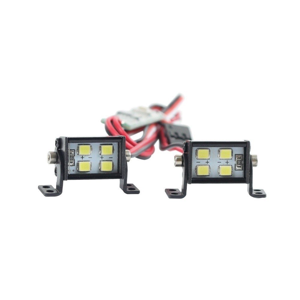 Đèn mái RC SMILE, Thanh đèn LED RC siêu sáng điều khiển CH3, Đèn xe bánh xích RC tỷ lệ 1 / 10 đa kích thước cho phụ kiện RC SCX10 D90 TRX 4