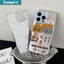 Ibumpers INS USD Dollar Design Ốp Điện Thoại Cho iPhone 16 15 14 13 12 11 ProMax X XS XR XsMax Vỏ Thời Trang Họa Tiết Lông Vũ Vỏ Chống Sốc Cứng