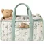 BRABRAA Baby Tã Sắp Xếp, Giỏ Đựng Đồ Cho Trẻ Sơ Sinh Di Động Dung Tích Lớn, Đa Năng Hoa Sơ Sinh Essentials Túi Bảo Quản Tã Cho Bé Du Lịch Ngoài Trời