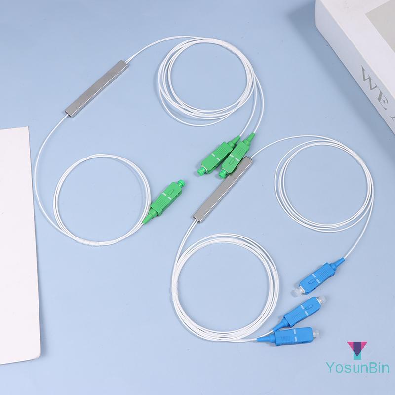 YosunBin] Bộ chia PLC sợi quang 1x2 SC / APC SC / UPC Mini Blockless 1 ...