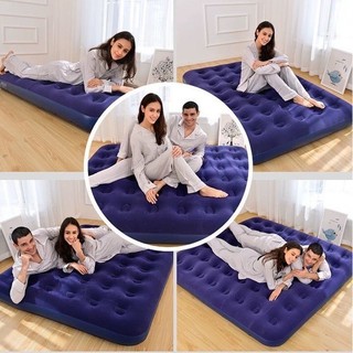 SUBOGDG Nệm hơi du lịch dã ngoại, đệm hơi cao cấp KT 191m x76/99/137cm x22cm (kèm bơm điện)