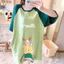 Váy Ngủ Nữ Mỏng Ngắn Tay Bộ Đồ Ngủ Hoạt Hình Dễ Thương Đầm Nữ Rời Không Bổ Sung Ngực @