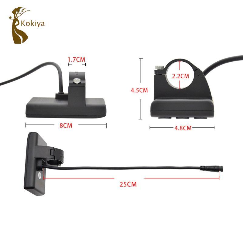 Xe Đạp Điện LCD S866 Đồng Hồ Hiển Thị 24V 36V 48V Ebike Màn Hình LCD Điều Khiển