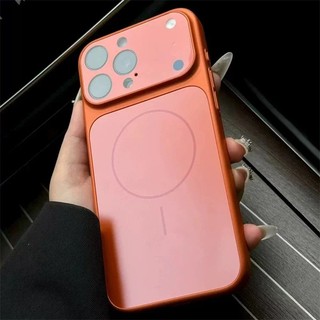 Ốp điện thoại cứng AG tương thích cho iPhone17promax 15 14 PRO MAX 14 Plus 16promax 17pro Vỏ bảo vệ ống kính máy ảnh chống sốc