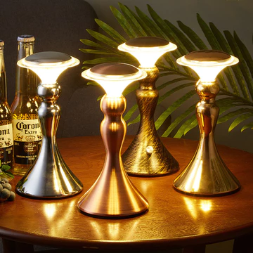 Đèn bàn vintage, đèn bàn ăn ngoài trời sạc lại, đèn bàn để bàn, đèn không khí, đèn ngủ, đèn tâm trạng bàn ăn, đèn bàn Qi
