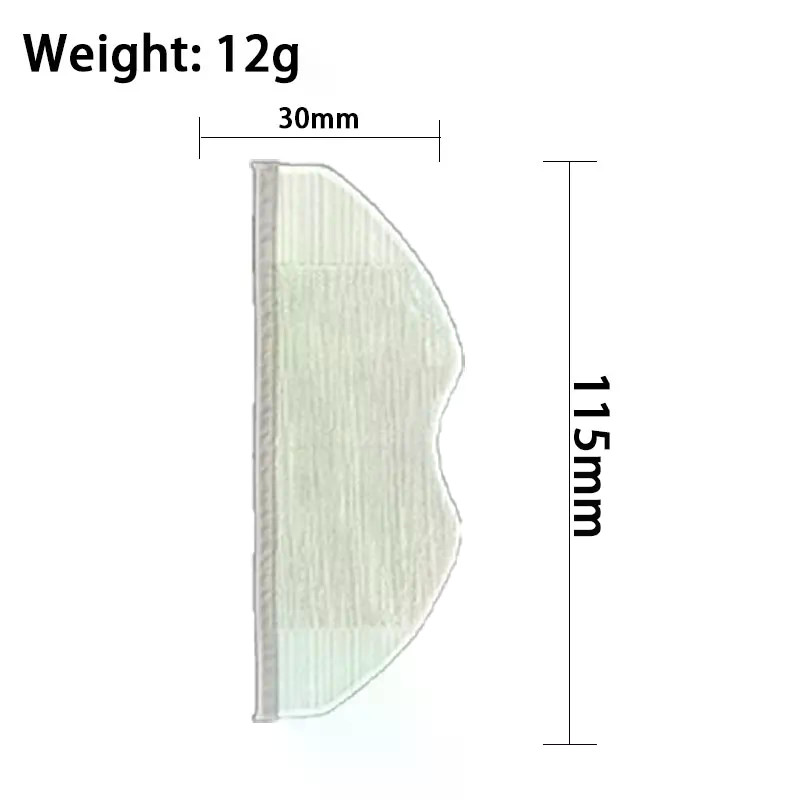 Tương Thích Cho Xiaomi Robot Hút Chân Không S40C / E101 Phụ Kiện Phụ Kiện Bộ Dụng Cụ Bàn Chải Bên Chính Bộ Lọc HEPA