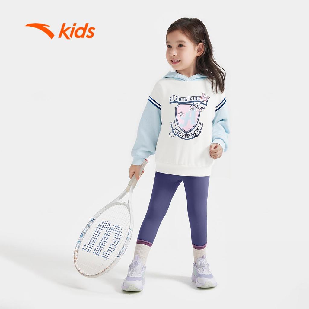 Áo Hoodie Có Mũ Thể Thao Bé Gái ANTA Kids 3625C9714