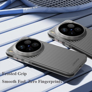 Lereach cho vivo X300 Ultra X300 Pro / X300 Vỏ điện thoại mờ sóng - Tùy chọn chống trượt, mỏng, chống vân tay, nhiều màu