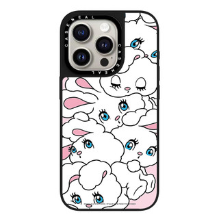 CASENEAL Love Rabbit Vỏ Điện Thoại Gương Chất Lượng Cao Thích Hợp Cho iPhone 17ProMax 17pro 17 air 16promax 16 15promax 15 14promax 13 13promax Ốp Lưng Cứng Chống Rơi Thời Trang