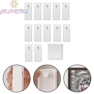 【COLORFUL】Create a Personal Space with 12 Large Picture Frame Nails No Damage Easy Removal