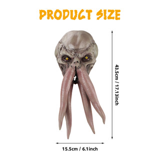 Halloween Cosplay Đáng Sợ Người Ngoài Hành Tinh Mũ Đội Đầu Tạo Một Không Khí Đáng Sợ Thiết Kế Món Quà Tuyệt Vời Cho Vai Người Hâm Mộ Chơi