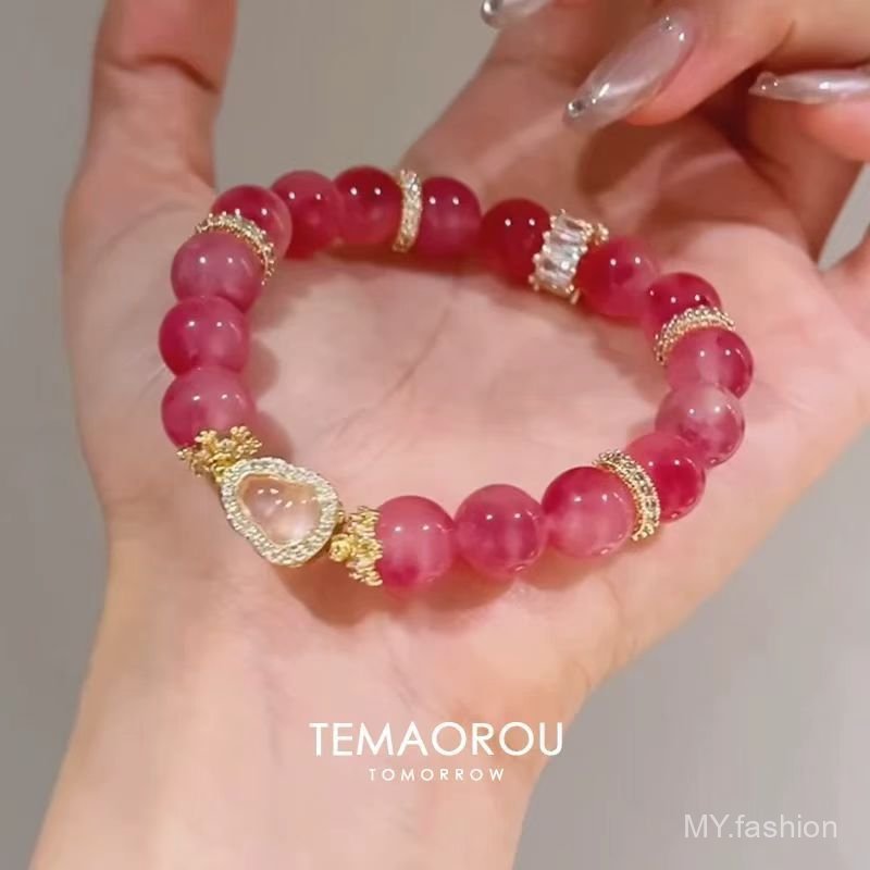 Vòng Tay Ngọc Trai Cao Cấp, Thiết Kế Retro Thanh Lịch và Có Độ Co Dãn