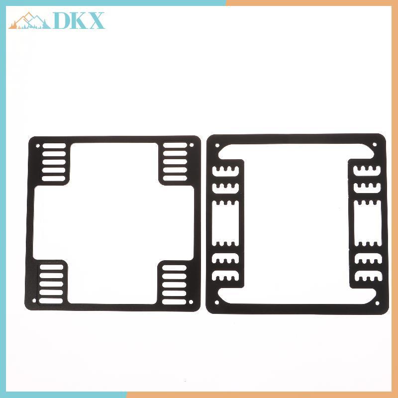 Giá đỡ chuyển đổi quạt DKX 9CM sang 12CM có thể được sử dụng cho hợp kim nhôm nhiệt cố định trục vít Axp100 và 9CM.