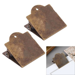 Ấm cúng 2 Chiếc Cổ Giấy Ghi Chú Kẹp Kim Loại Đánh Dấu Trang Sách Kẹp Thêu Sò Kẹp Cho Tiểu Thuyết Sách Tạp Chí Người Lập Kế Hoạch Noteb